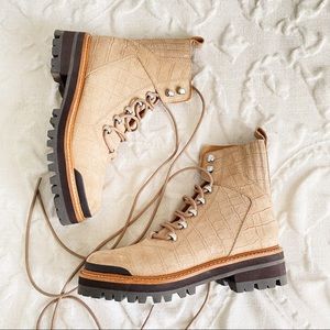 Marc Fisher Izzie 2 Combat Boot New $259